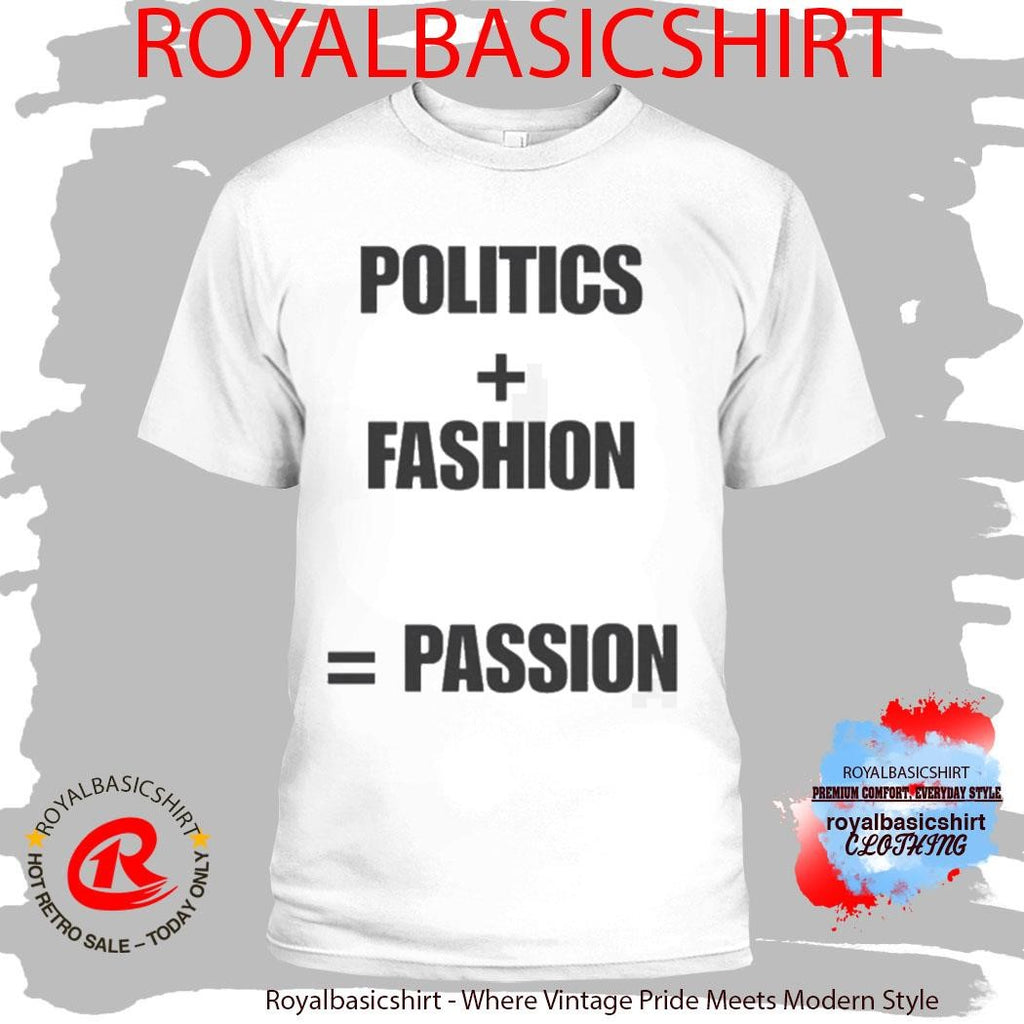 John F Kennedy Jr Politics Fashion Passion Shirt