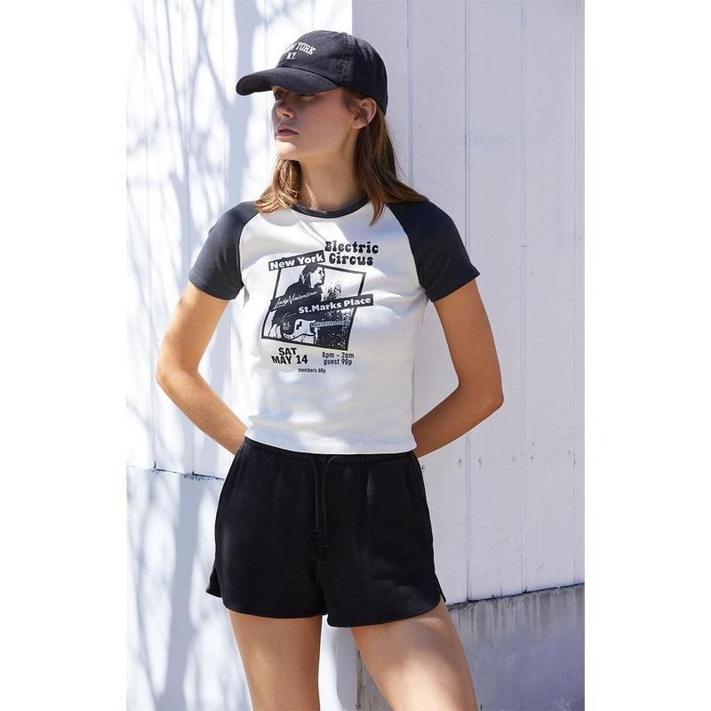 John Galt Women's Bella NY Electric Circus T-Shirt - Multicolor Hoodie, Sweatshirt | PrintMintTees.com