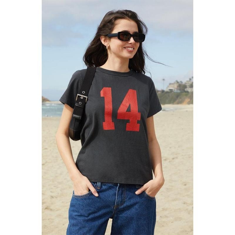 John Galt Women's Black 14 Chloe T-Shirt Hoodie, Sweatshirt | PrintMintTees.com