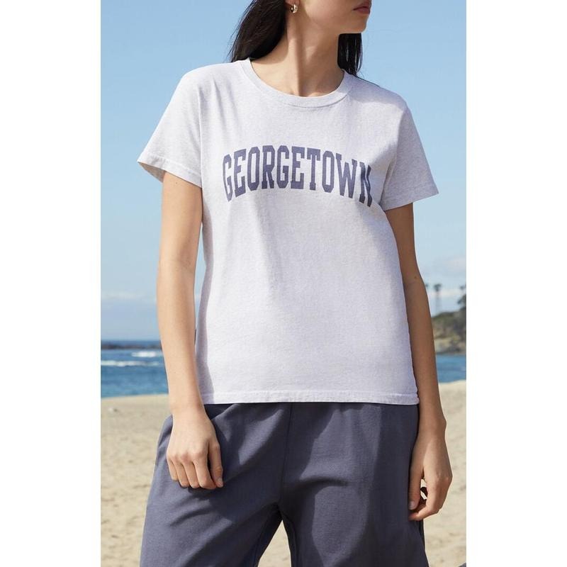 John Galt Women's Chloe Georgetown T-Shirt - Multicolor Hoodie, Sweatshirt | PrintMintTees.com