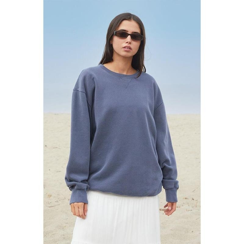 John Galt Women's Erica Crew Neck Sweatshirt Shirt Hoodie | PrintMintTees.com