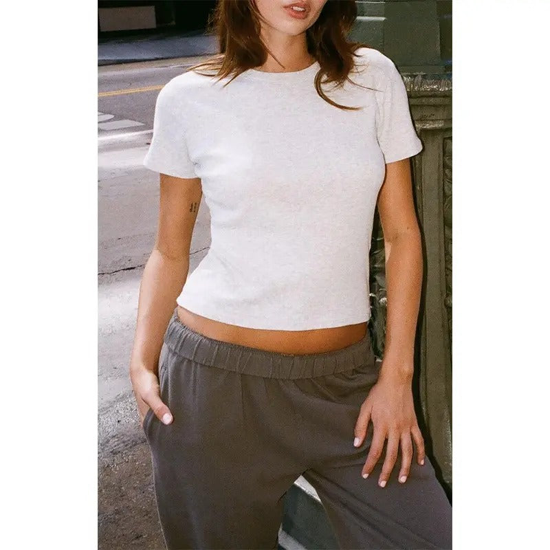 John Galt Women's Light Gray Short Sleeve T-Shirt Hoodie, Sweatshirt | PrintMintTees.com
