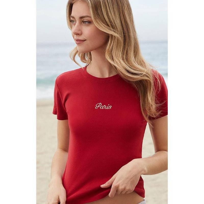 John Galt Women's Paris Loreen T-Shirt - Multicolor Hoodie, Sweatshirt | PrintMintTees.com