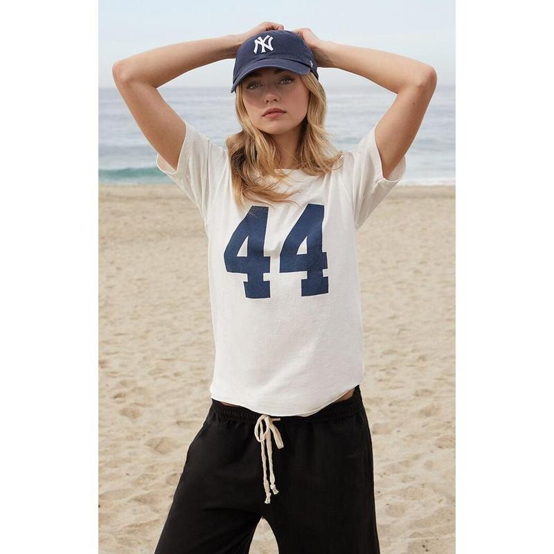 John Galt Women's White Chloe 44 T-Shirt - Multicolor Hoodie, Sweatshirt | PrintMintTees.com