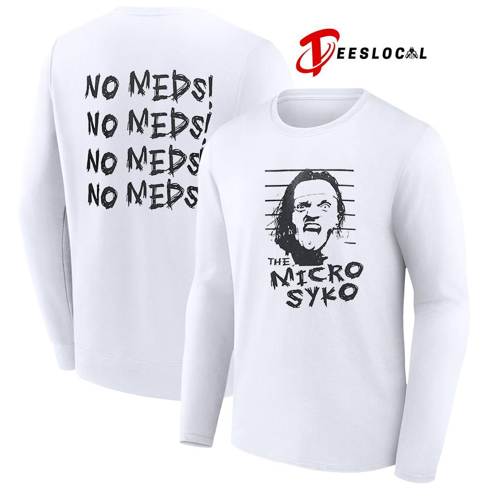 John Weena The Micro Syko no Meds mugshot repeat shirt