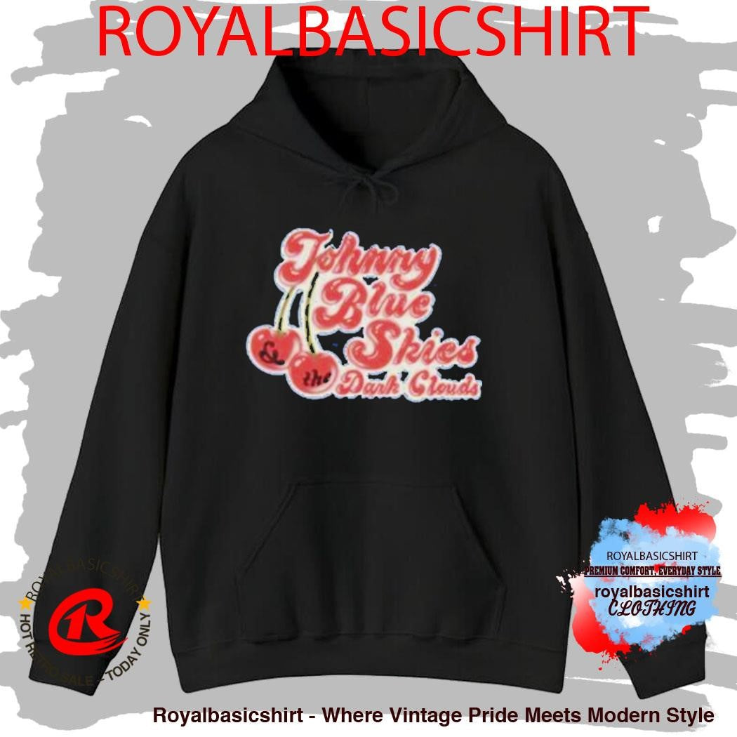 Johnny Blue Skies Dark Clouds Very Cherry Shirt