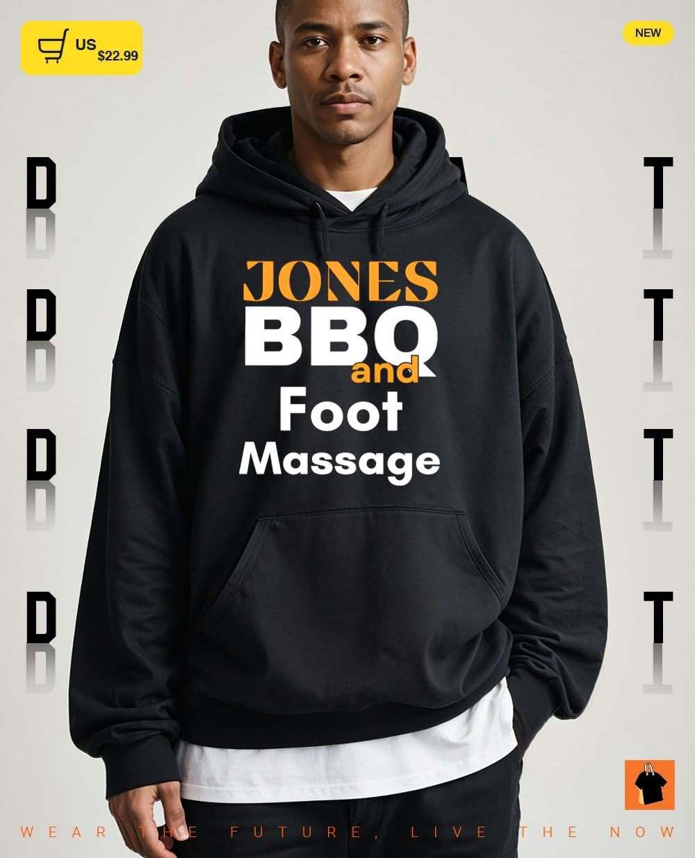 Jones BBQ and Foot Massage shirt