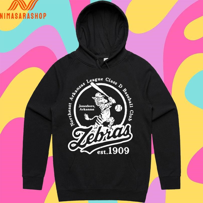 Jonesboro Zebras Est 1909 Northeast Arkansas League Class D Baseball Club Jonesboro Arkansas Shirts