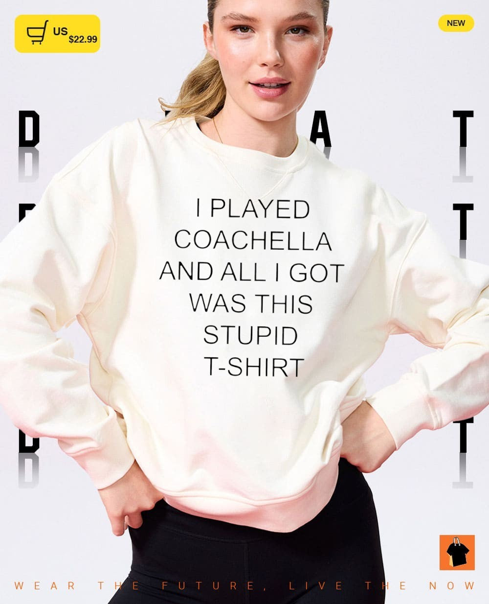 Joost Klein I played coachella and all I got was this stupid shirt
