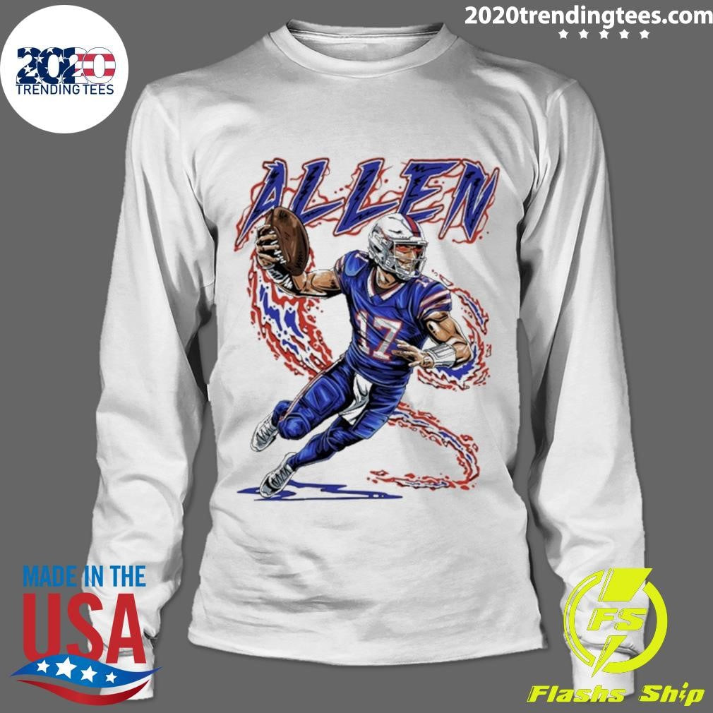 Josh Allen Buffalo Bills Football Anime Cartoon Shirt