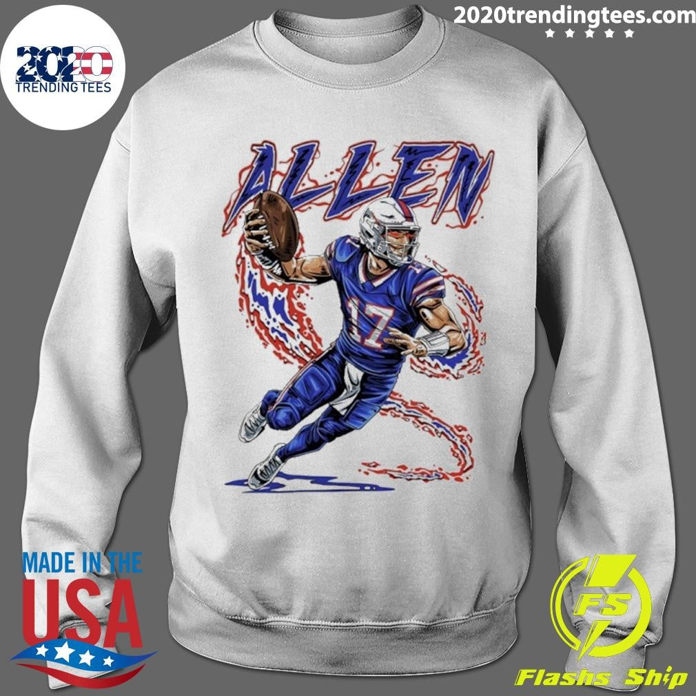 Josh Allen Buffalo Bills Football Anime Cartoon Shirt