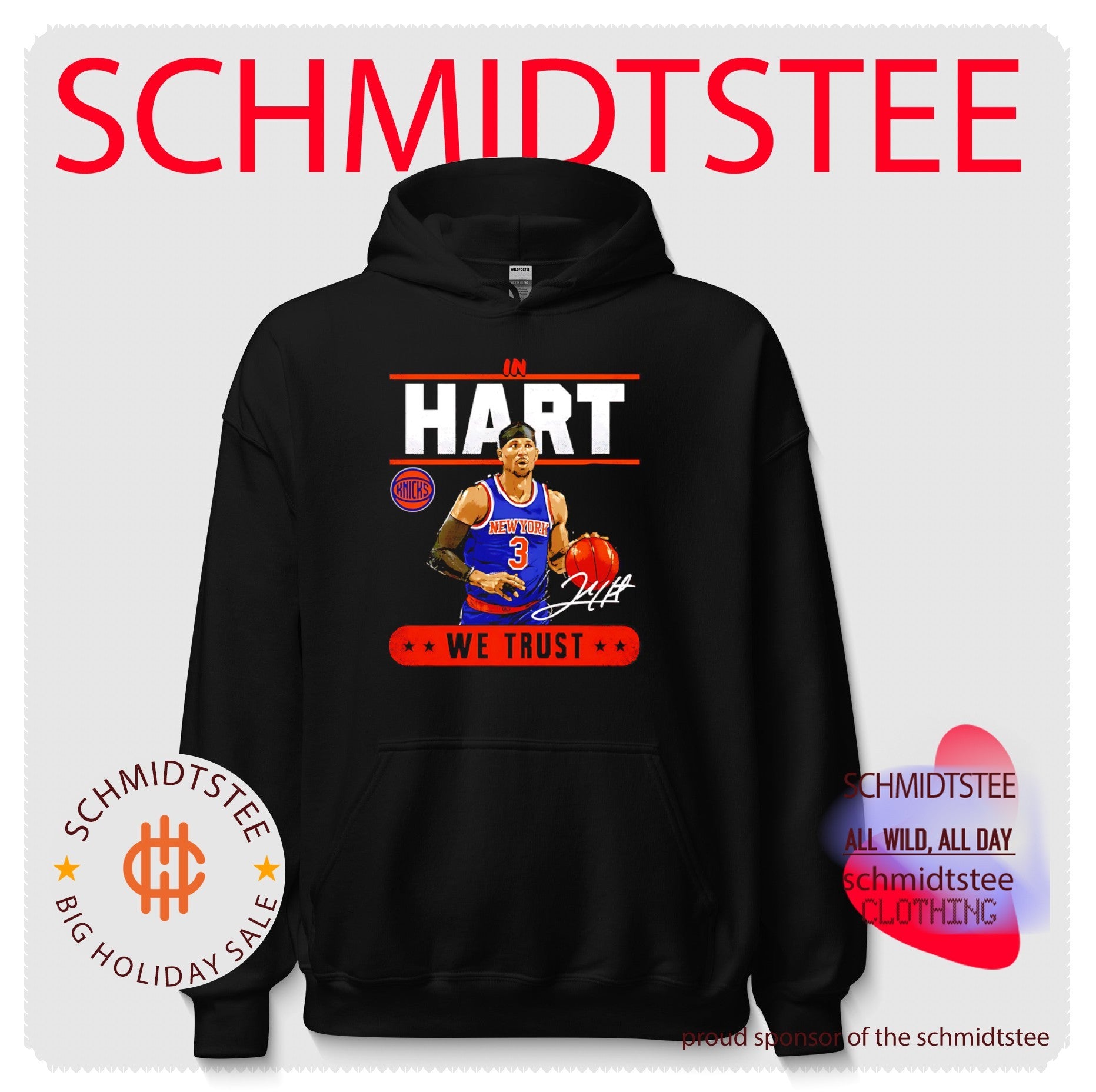 Josh Hart New York Knicks We Trust signature shirt