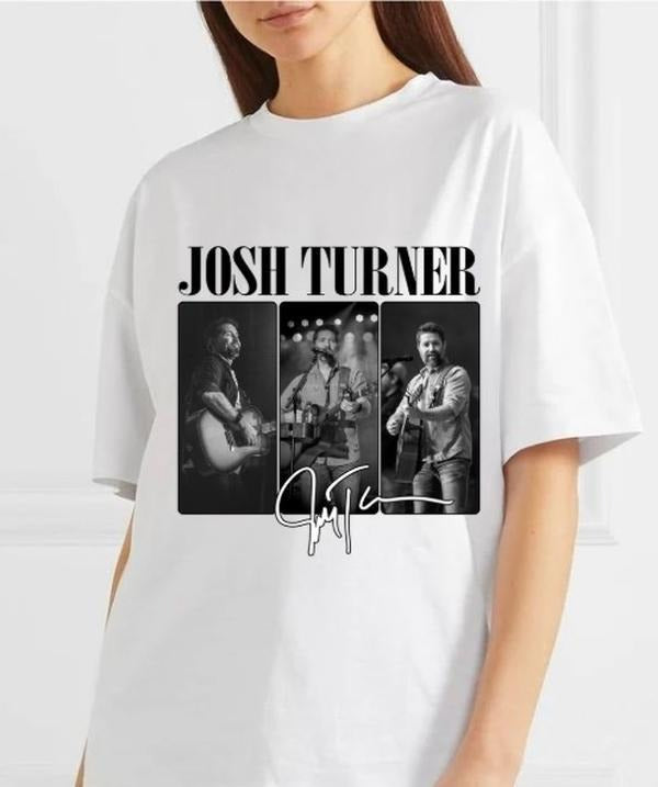 Josh Turner Shirt Mens Small Black Short Sleeve Country Music Concert Tour Tee Hoodie Sweatshirt | PrintMintTees.com