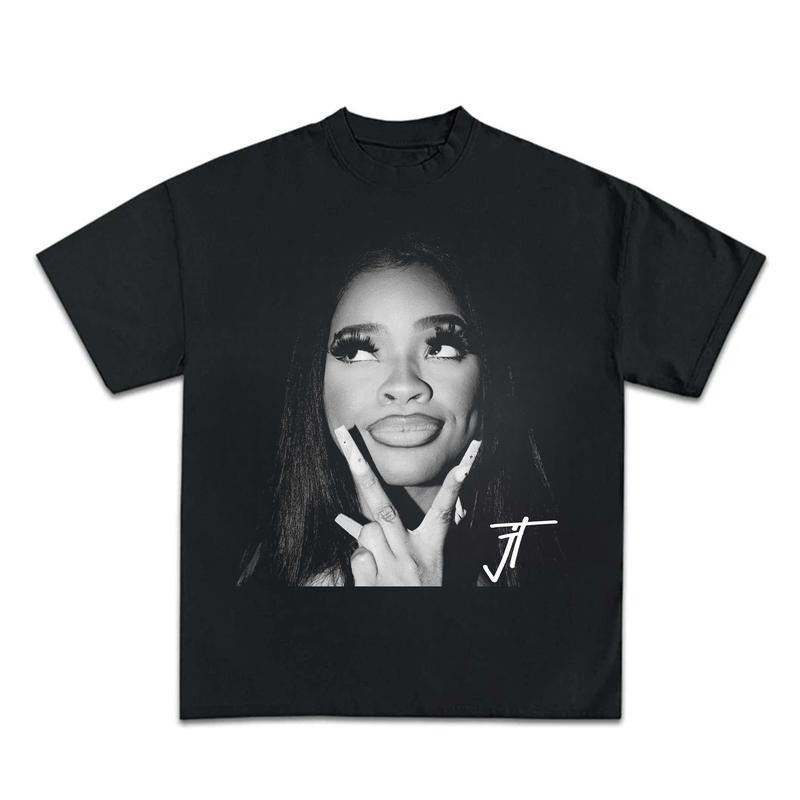 Jt Rapper Graphic T-Shirt 90s Vintage Bootleg Rap Hip Hop Merch Men Women Menswear Top Hoodie Sweatshirt | PrintMintTees.com
