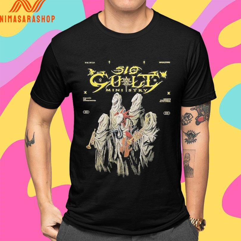 Jual 510 Cult Ministry Shirts