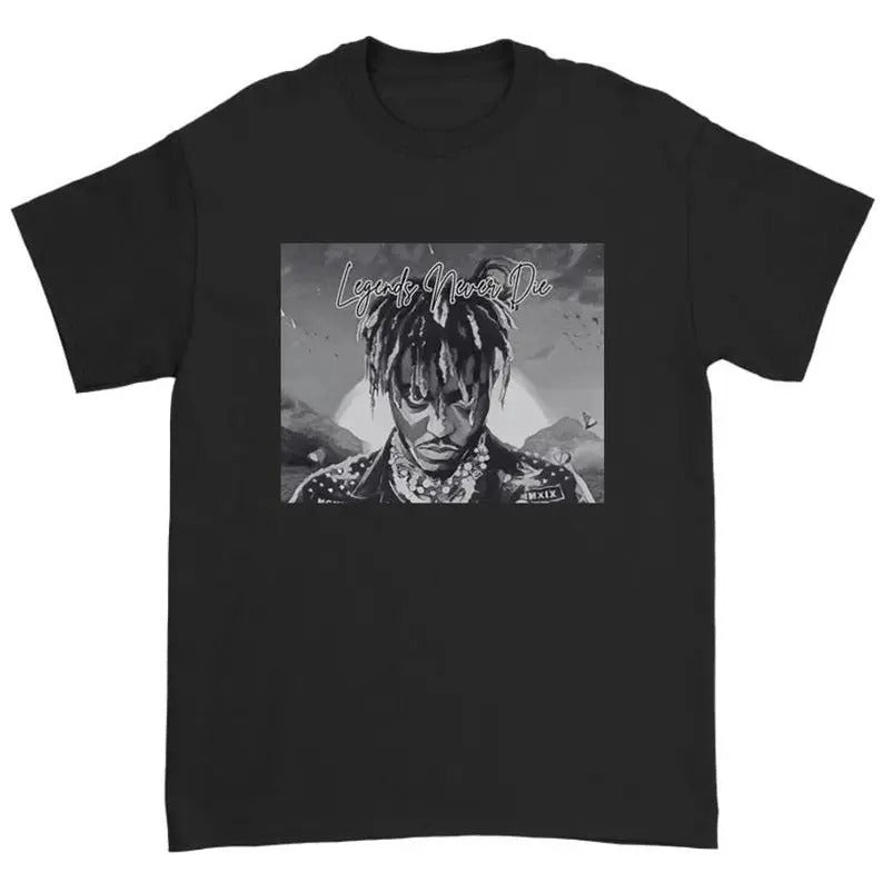 Juice Wrld T-shirt, Gift For Fan T-Shirt, Unisex Cotton For Men Women Hoodie Sweatshirt | PrintMintTees.com