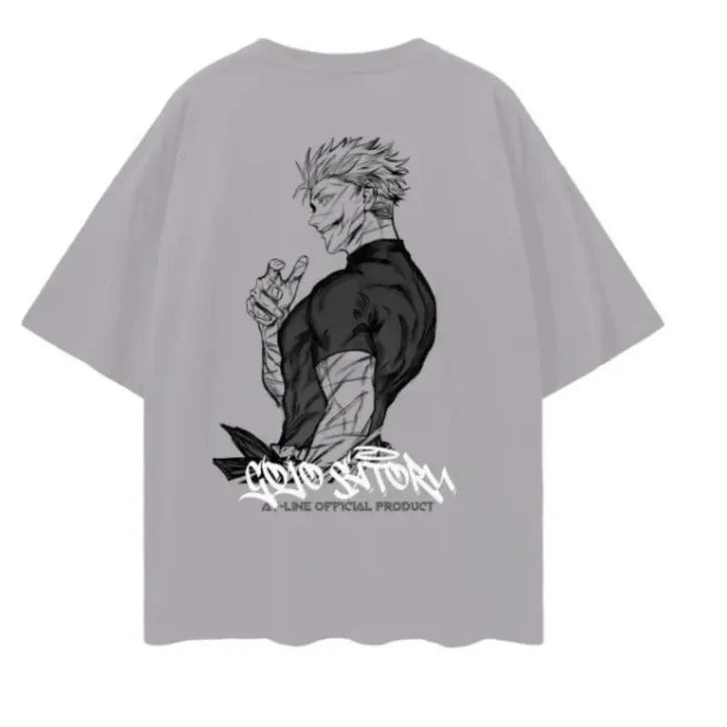 Jujutsun Kaisen, Gojo Graffity shirt, Unisex t-shirt Menswear Top Sweatshirt, Hoodie, Comfort Colors | PrintMintTees.com