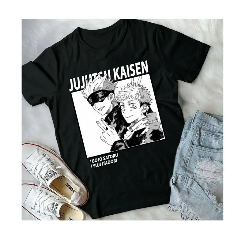 Jujutsuuuu Kaillisen Sweatshirt, Gojo Satoruuu Shirt, Yuji Itadoriii , Jujutsuuuu Anjme Shirt Vintage Tee Top Menswear Hoodie