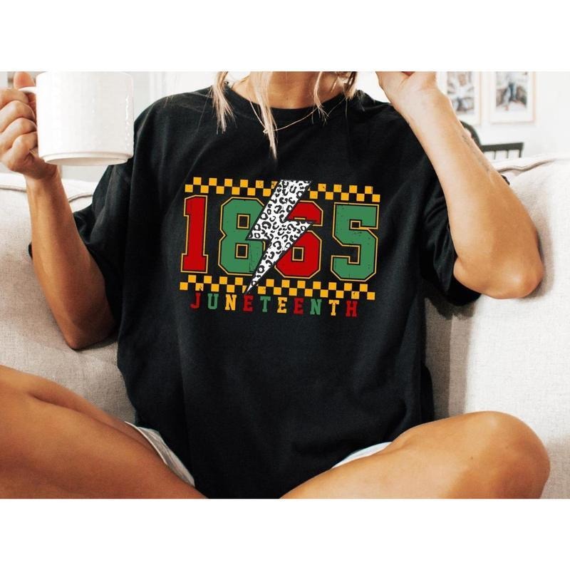 Juneteenth 1865 Shirt, Black Pride Shirt, Crewneck Freedom Day Tee, Celebrate Juneteenth T-Shirt, Black History Shirt,...