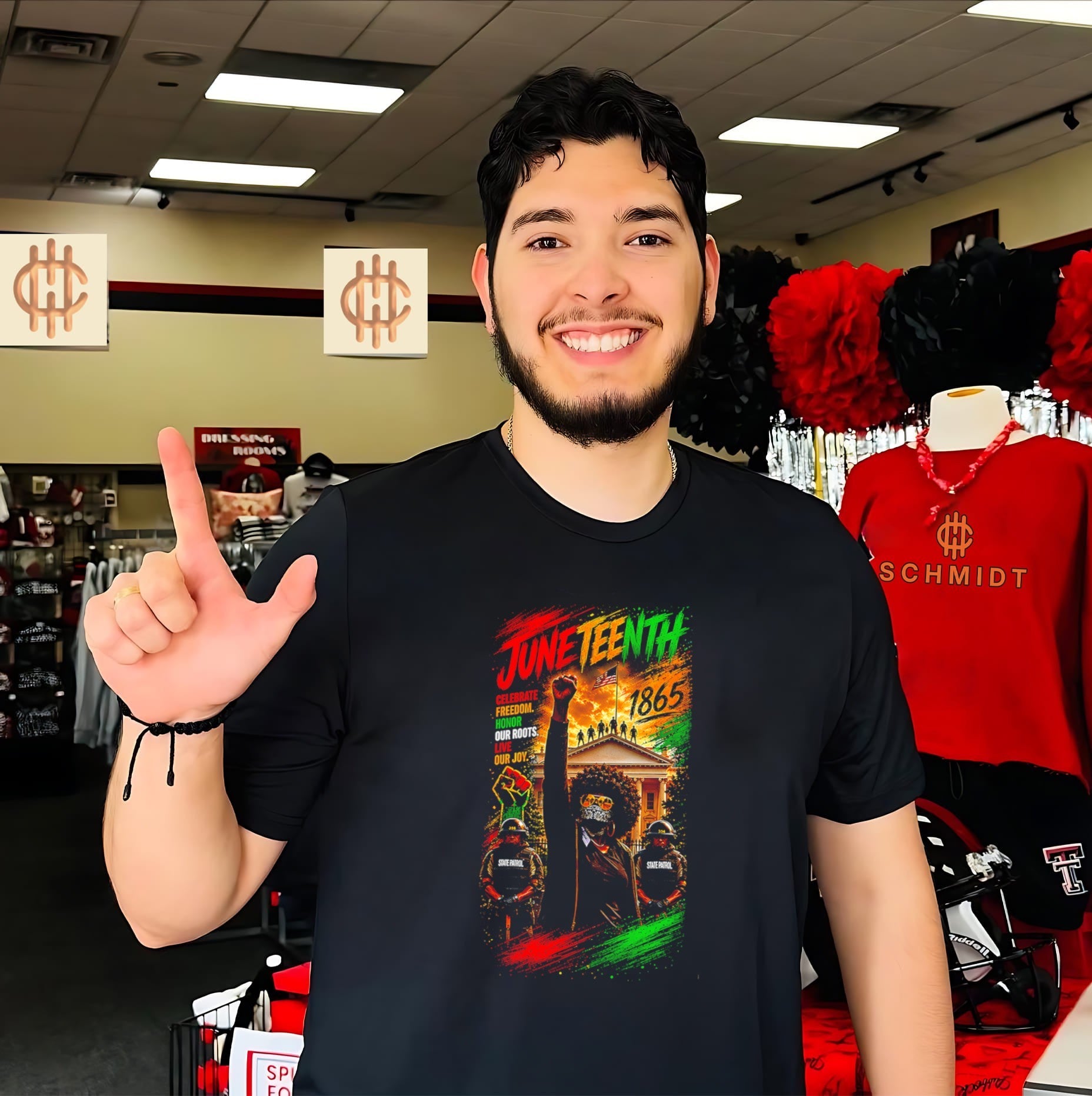 Juneteenth 1865 celebrate freedom honor our roots live our joy shirt