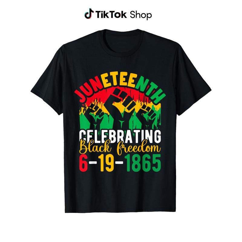 Juneteenth Celebrating Black Freedom 1865 African American T-Shirt - Juneteenth Celebrating Black Freedom 1865 African...