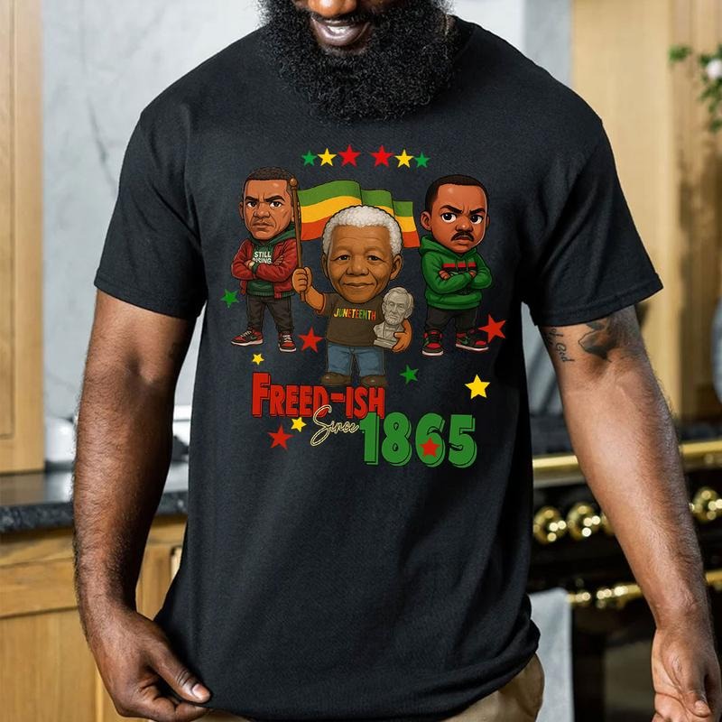 Juneteenth Shirts, Freed-Ish Since 1865 Shirt, Black History Shirts, Juneteenth Tshirt Hoodie Sweatshirt | PrintMintTees.com
