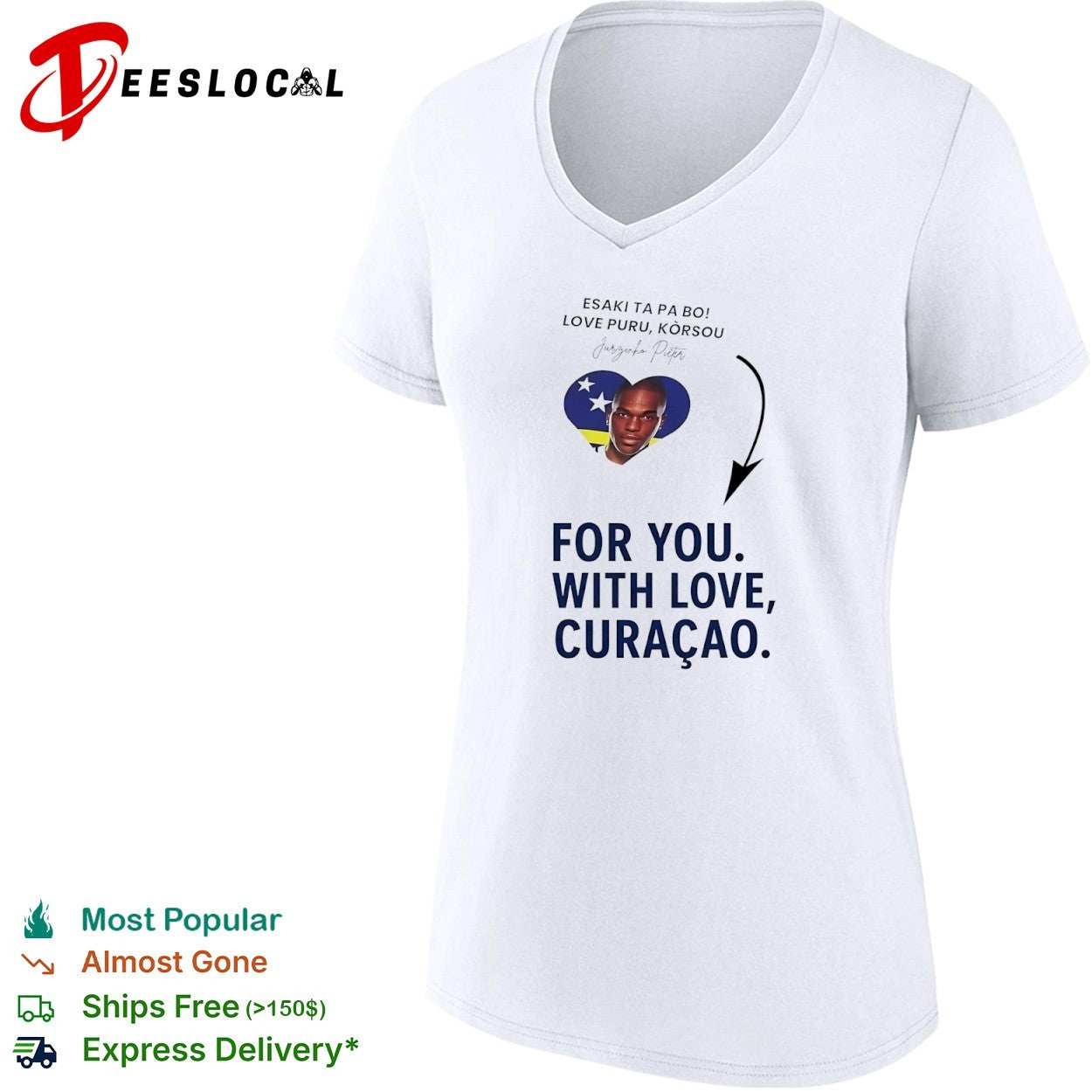 Jurickson Profar Curaçao Esaki Ta Pa Bo Love Puru shirt