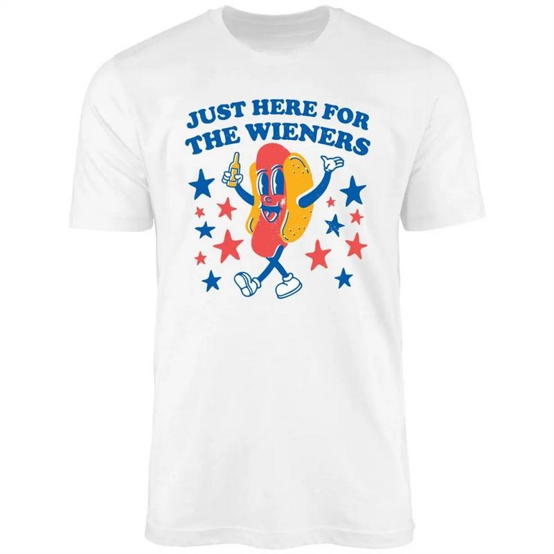 Just Here For The Wieners - Unisex Shirt Hoodie Sweatshirt | PrintMintTees.com