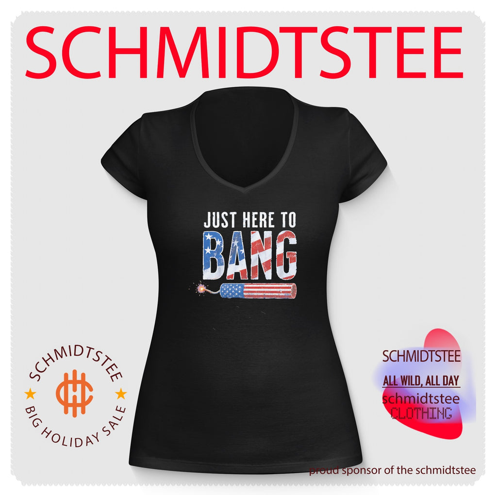 Just Here to Bang 250th Anniversary of freedom shirt