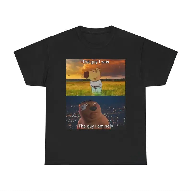 Just a Chill Guy Shirt, Viral  Meme Shirt, , Meme, Trendy Shirt, funny shirt, the guy I was, the guy i am now