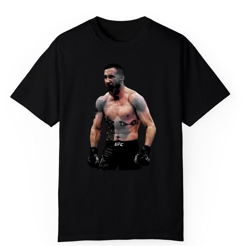 Justin Gaethje THE HIGHLIGHT Shirt, Vintage MMA UFC Tee, Gift For Fans Hoodie Sweatshirt | PrintMintTees.com