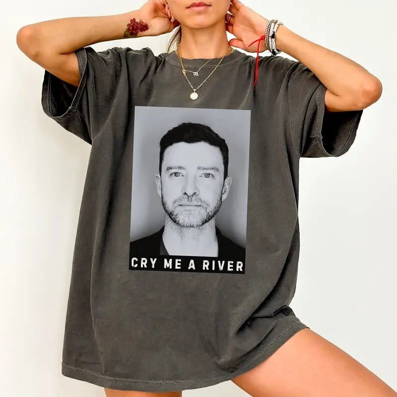 Justin Timberlake Mugshot Shirt, Cry Me A River, Jt Mugshot, Justin Timberlake Dui, Free Justin, Team Britney, Meme...