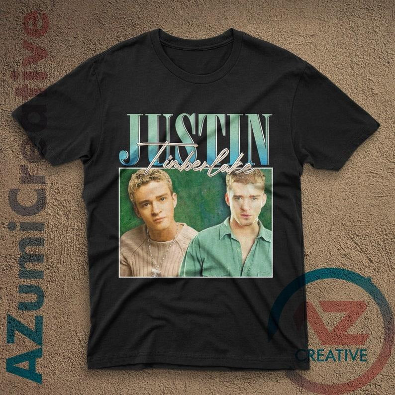 Justin Timberlake Shirt Vintage 90's Inspiring Rap Hip Hop Retro Homage shirt New Casual Men Women shirt Hoodie Sweatshirt