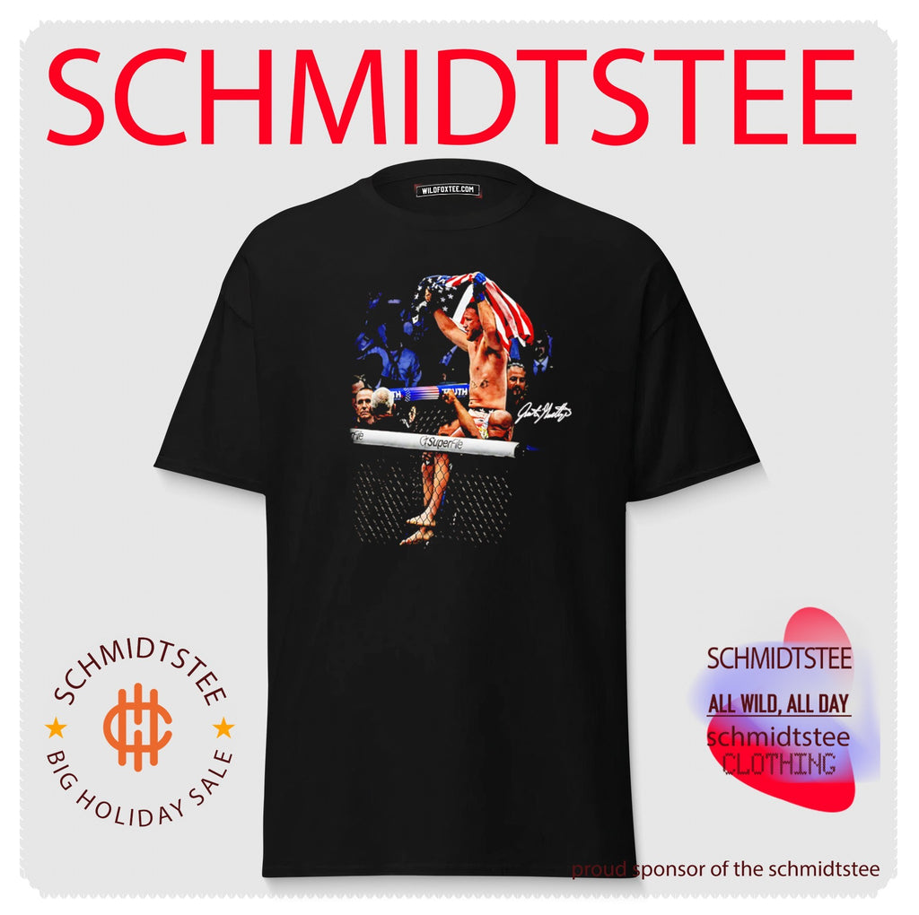 Justin gaethje ufc champion mma mixed martial arts shirt