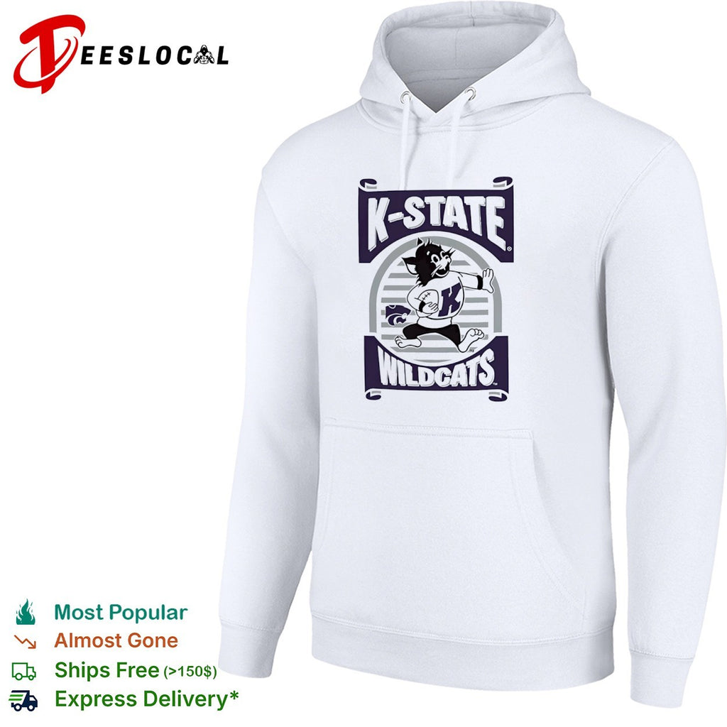 K-State Wildcats Logo Mascot Football shirt