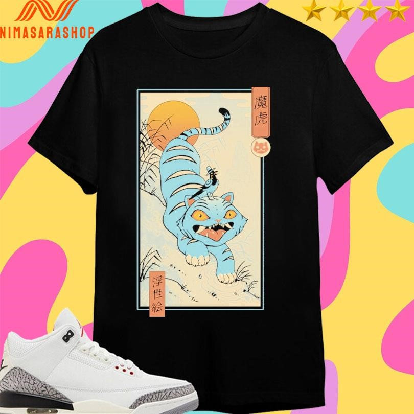 K-pop Yokai Tiger Shirts