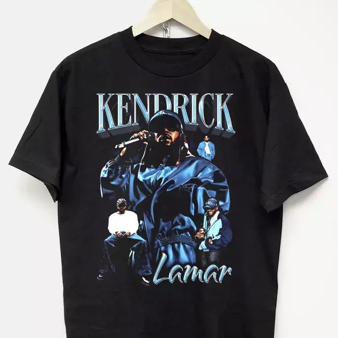 KENDRICK LAMAR T-SHIRT vtg rap tee Streetwear Shortsleeve Menswear Top Underwear Tshirt Hoodie Sweatshirt | PrintMintTees.com