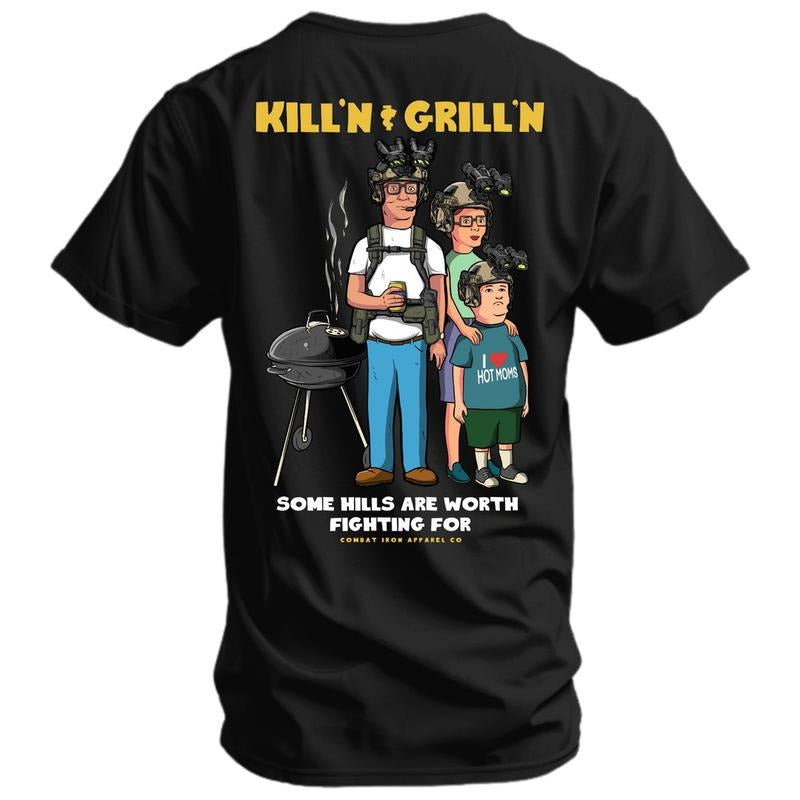 KILLIN & GRILLIN MEN'S T-SHIRT Hoodie, Sweatshirt | PrintMintTees.com