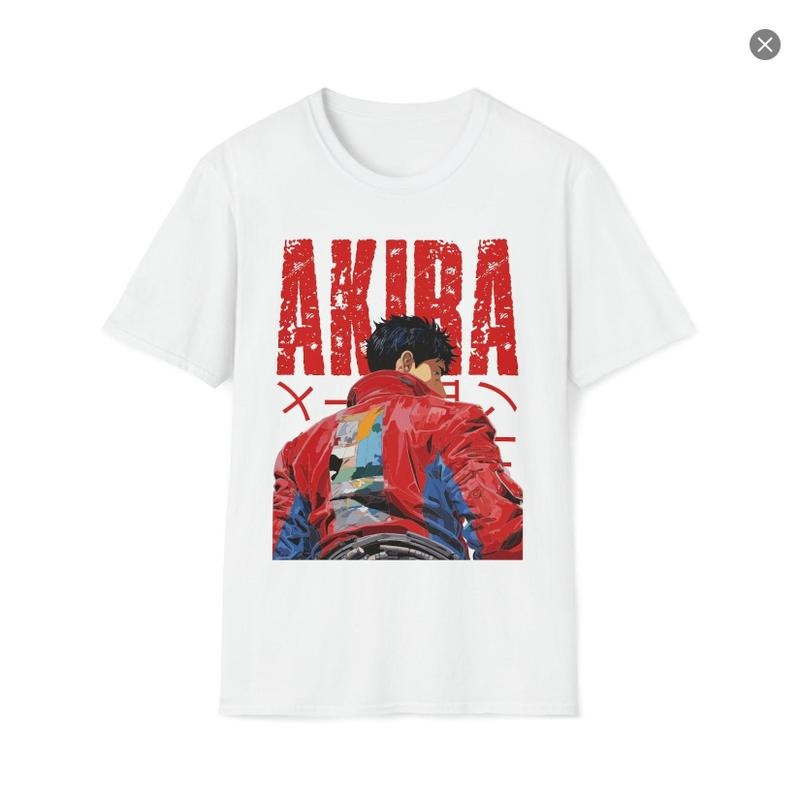 KIRA tshirt AKIRA tshirt gift AKIRA t shirt ,pop art tshirt , Y2k Unisex Tshirt , Vintage Anime manga TShirt Hoodie...