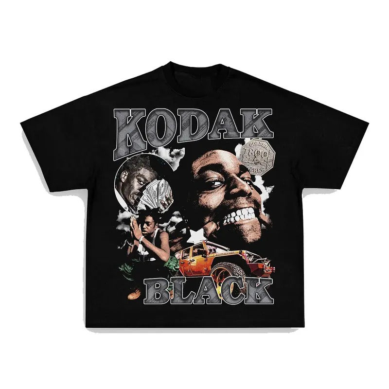 KODAK BLACK Print Short Sleeve T-Shirts, Hoodie, Sweatshirt
