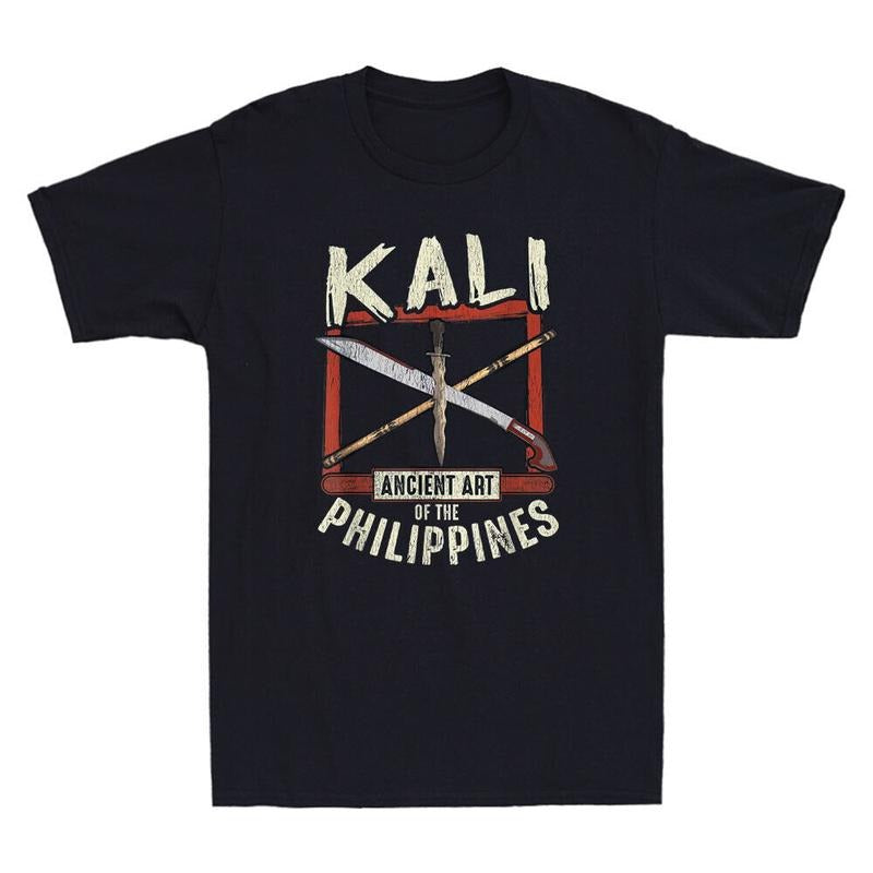 Kali Ancient Eskrima Arnis Filipino Martial Arts Vintage Mens Cotton TShirt Menswear Top Hoodie Sweatshirt