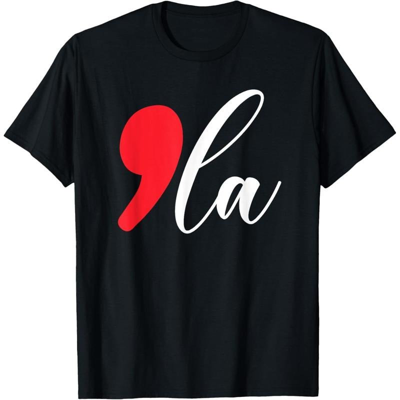 Kamala Harris 2024 President Comma La Funny T-Shirt made in usa Hoodie Sweatshirt | PrintMintTees.com