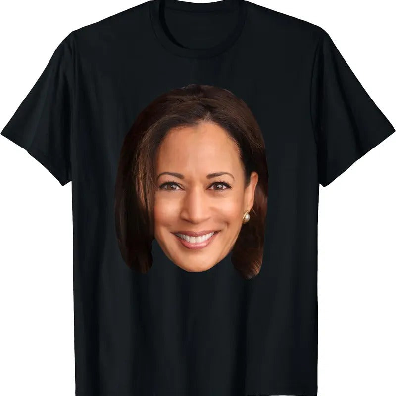 Kamala Harris Face 2024 T-Shirt Hoodie Sweatshirt | PrintMintTees.com