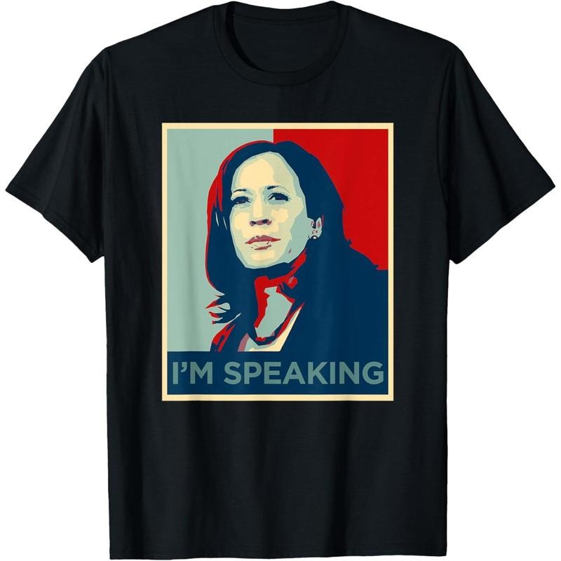Kamala Harris Shirt I'm Speaking Quote Joe Biden 2020 T-Shirt made in usastyle{n002}2 Hoodie Sweatshirt | PrintMintTees.com