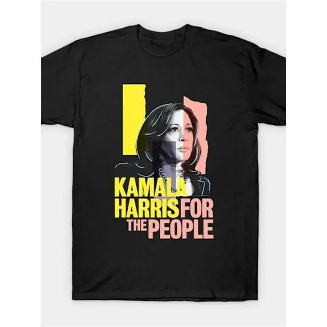Kamala Harris T-shirt Vintage short sleeve T-shirt for men Made in USA Hoodie Sweatshirt | PrintMintTees.com