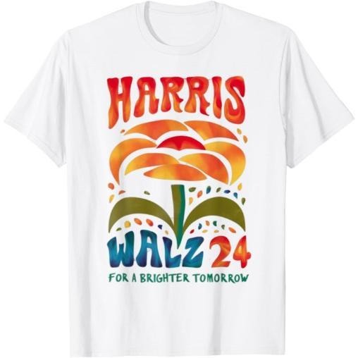 Kamala Harris Tim Walz 2024 Peace LGBT Harris Walz Waltz T-Shirt made in usa Hoodie Sweatshirt | PrintMintTees.com