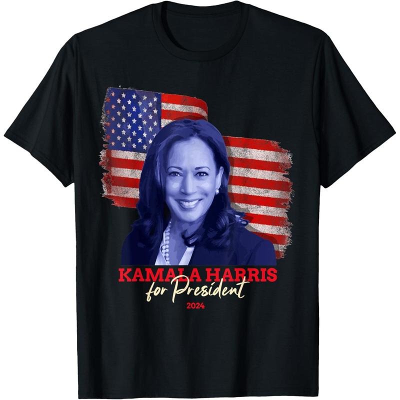 Kamala Harris for President 2024 Madam Vice President T-Shirt made in usa Hoodie Sweatshirt | PrintMintTees.com