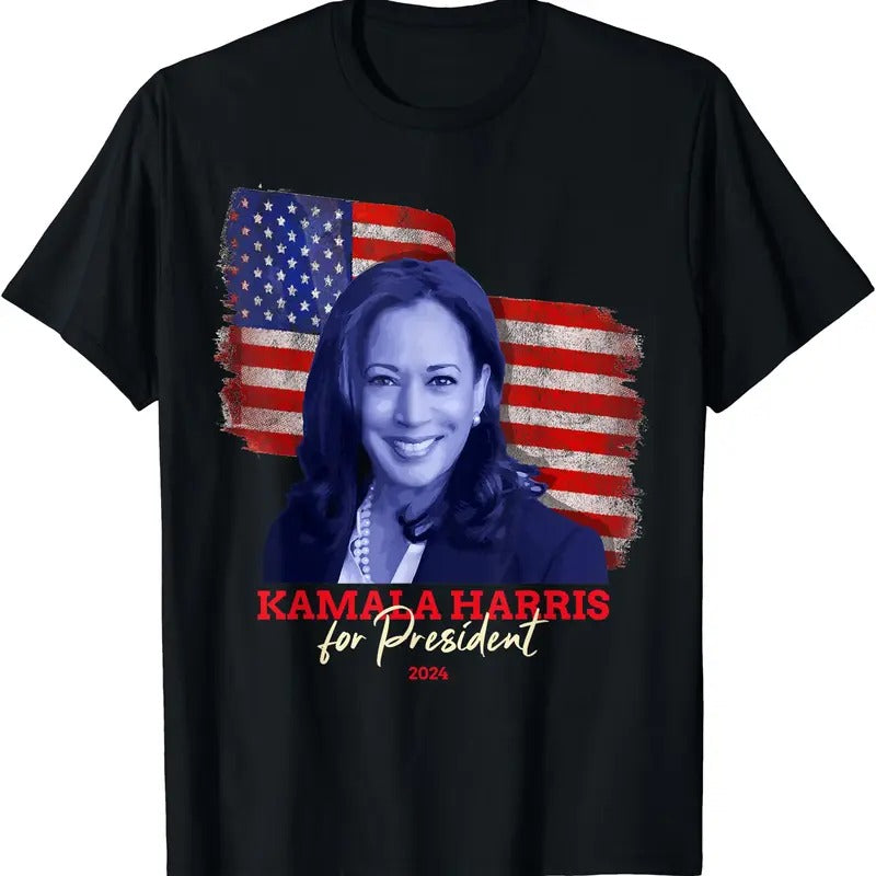 Kamala Harris for President 2024 Madam Vice President T-Shirt Hoodie, Sweatshirt | PrintMintTees.com