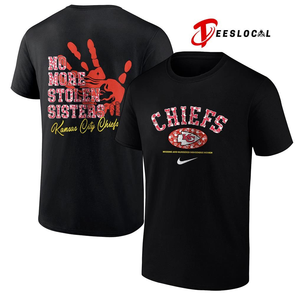Kansas City Chiefs missing and murdered indigenous women no more stolen sisters shirt