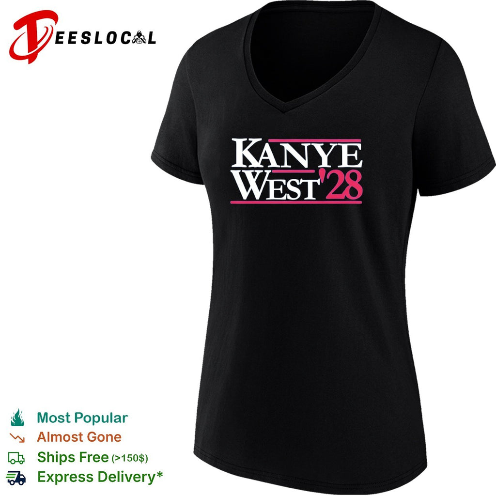 Kanye West 2028 Presidential Campaign Shirt